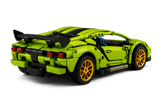Klocki Konstrukcyjne samochód sportowy